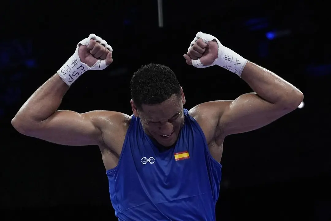 Bronce de Enmanuel Reyes en boxeo (92 kilos)