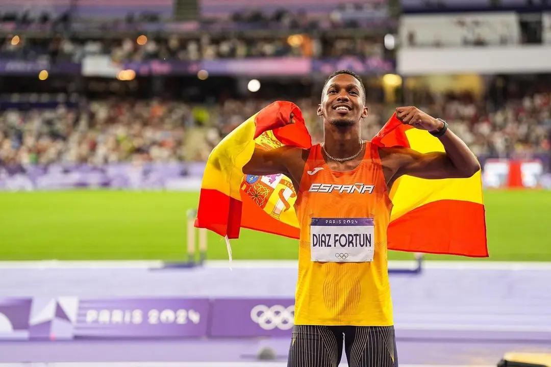 Jordan Díaz Oro en triple salto