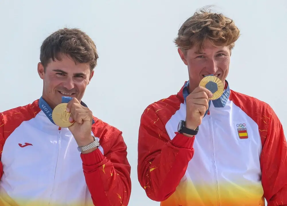 Oro de Diego Botín y Florian Trittel en Vela