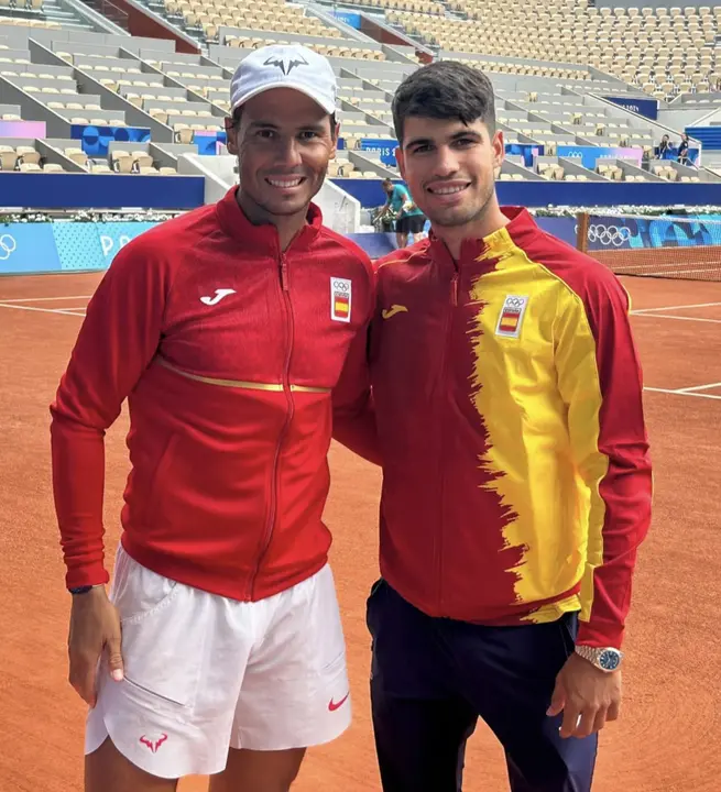 Nadal y Alcaraz, los dos grandes del tenis español