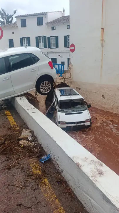 Los efectos de la dana en Mercadal 15-08-2024