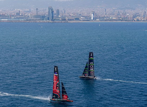 Jornada entrenamiento America's Cup - foto instagran Emirates Team New Zealand