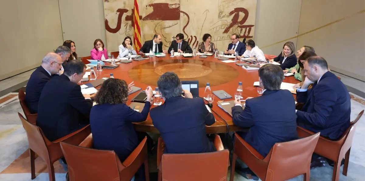 Reunión del Govern de la Generalitat catalana