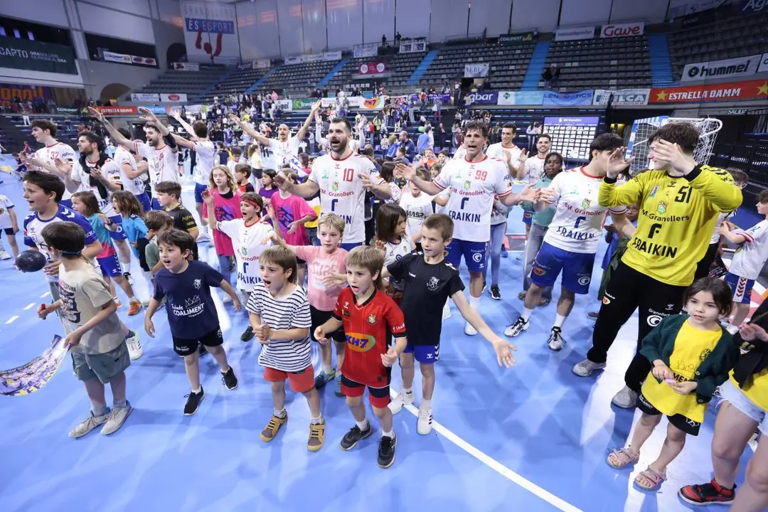 Los jugadores del Granollers a dos pasos del éxito