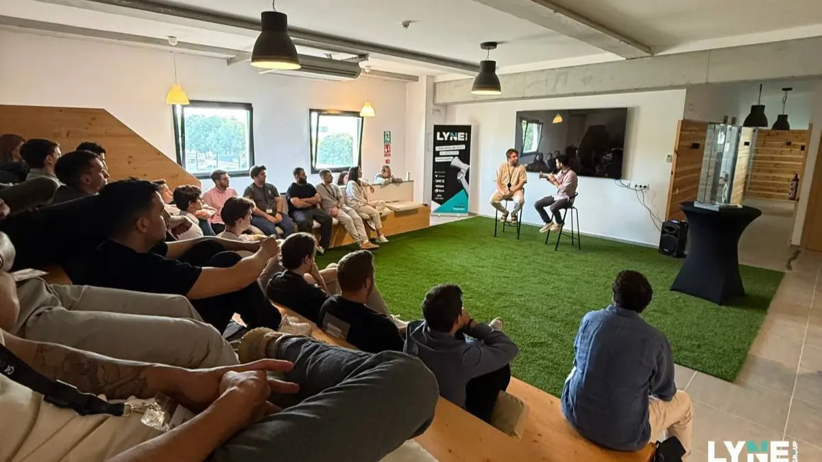 Pol Hevia a l'Afterwork del joves de l'UEI