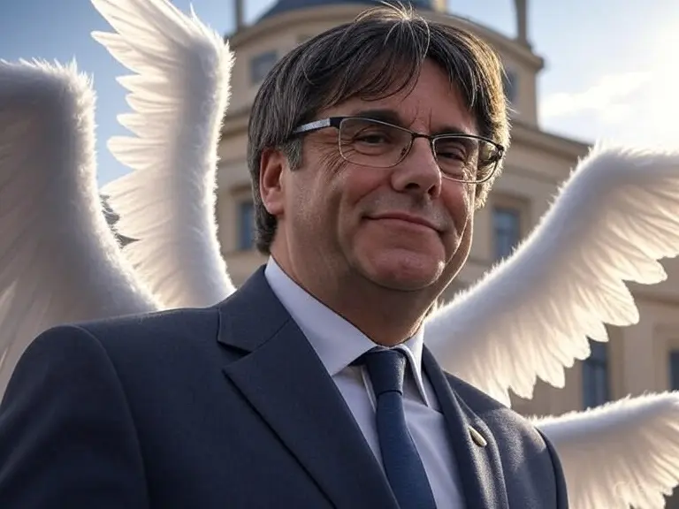 El Ángel Puigdemont amnistiado por el Tribunal Constitucional