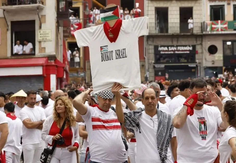 Boicot Israel en San Fermin