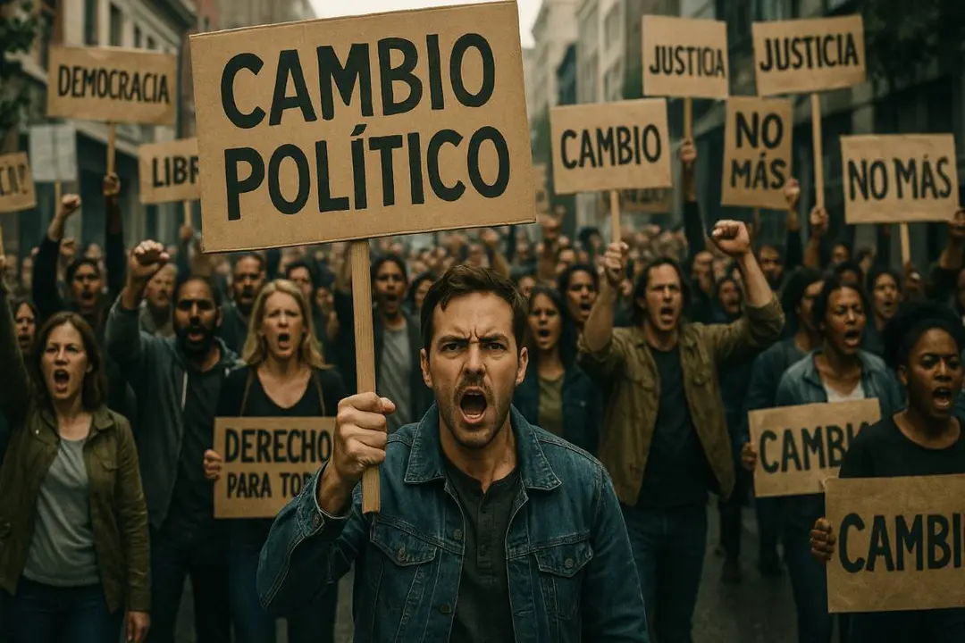 por el cambio