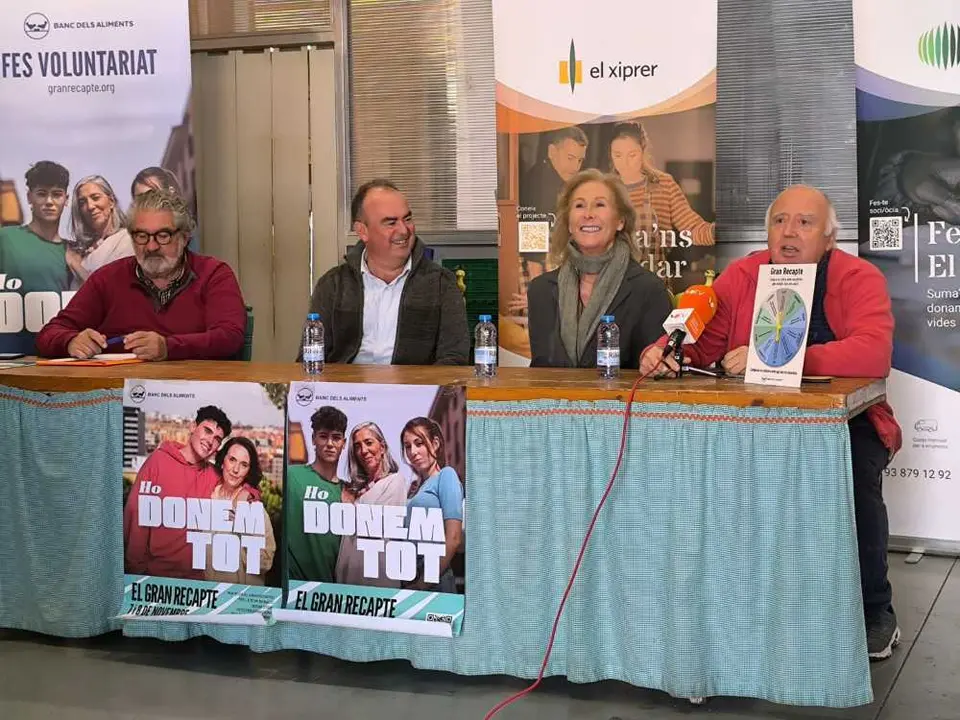 Presentació Campanya Banc dels Aliments