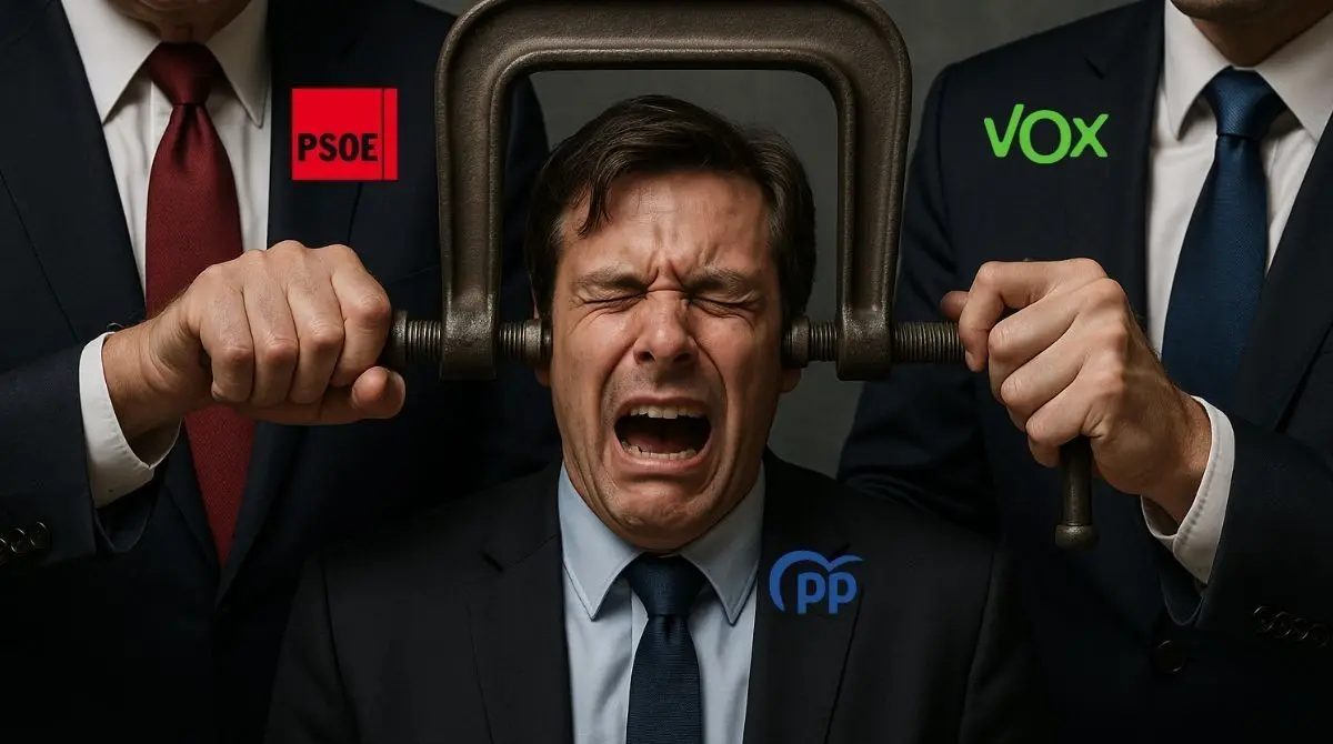 la pinza VOX-PSOE