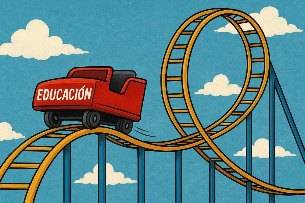 La Educación se ha convertido en una montaña rusa de altas emociones y mucho miedo