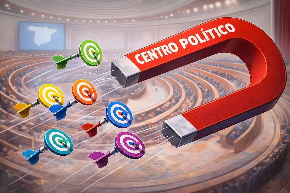 El Centro político en vías de concentración
