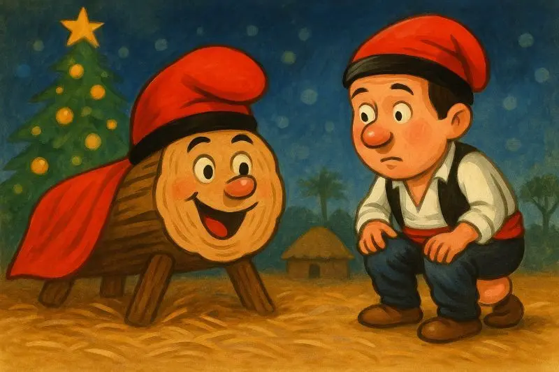 El tió y el caganer, dos figuras indispensables en la Navidad catalabna