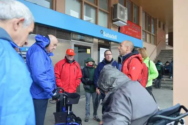 2018 Lluis Baella amb voluntaris de la Garriga
