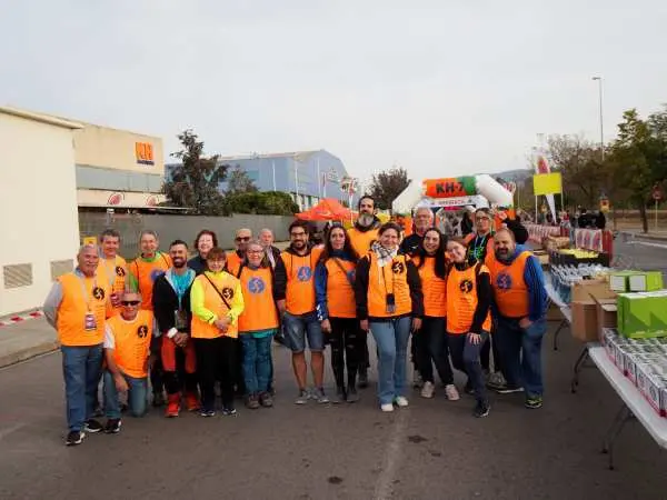 2022 El Tast tamb&eacute; forma part de la Mitja. Voluntaris 22