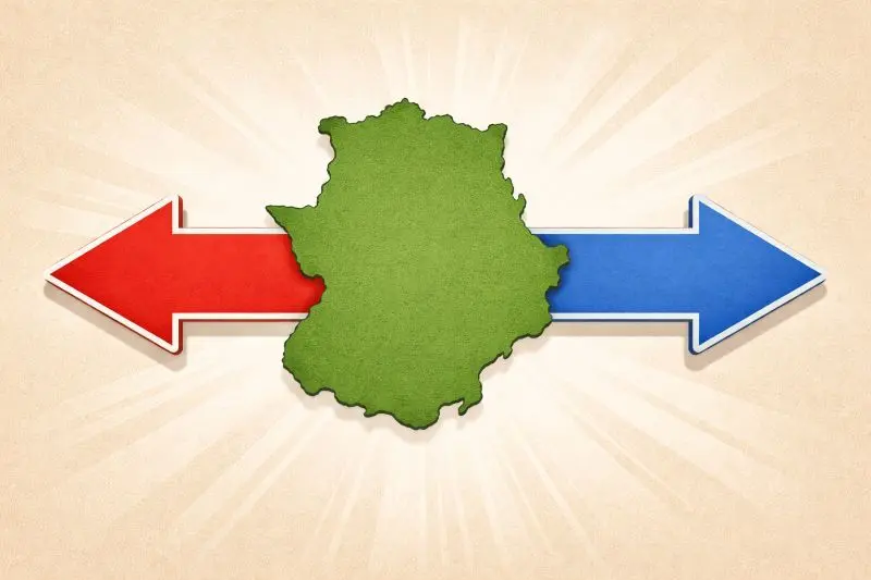 Extremadura busca su espacio en el Centro pol&iacute;tico