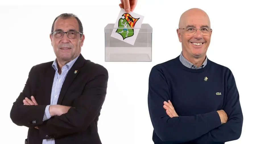 Pep Vega y Alfred Serra, els dos candidats a presidir el Balonmano Granollers (2)