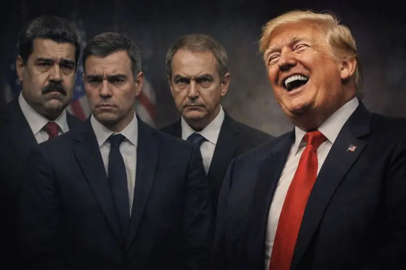 Trump se rie de Maduro, Zapatero y S&aacute;nchez