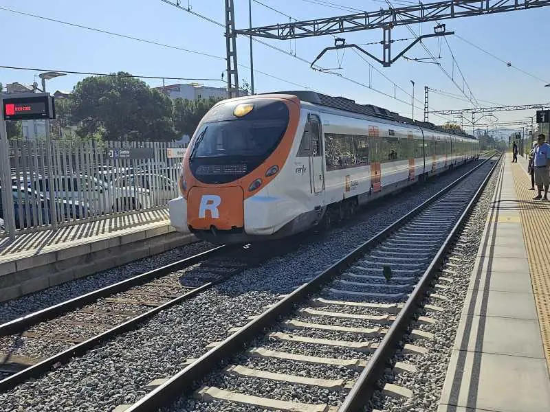 Tren de rodalies Barcelona