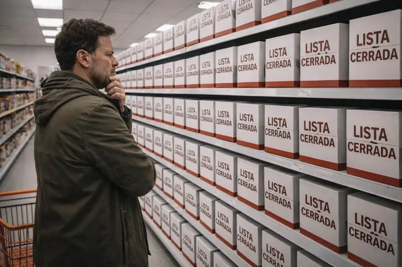 En realidad, cuando votamos no sabemos lo que hay dentro de la caja salvo que es una lista cerrada por un partido pol&iacute;tico