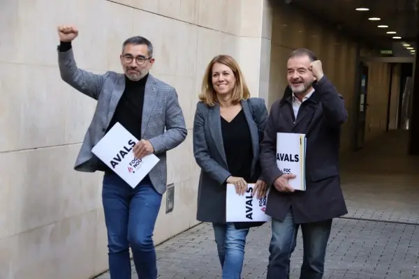 Helena Sol&agrave; encabez&oacute; la candidatura de Foc Nou