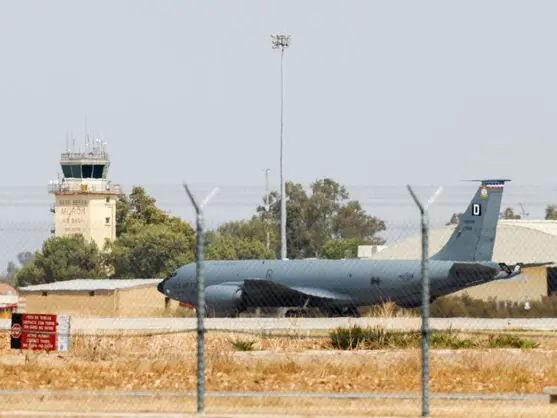 Un Boeing KC-135 en la base de Mor&oacute;n en una imagen de archivo