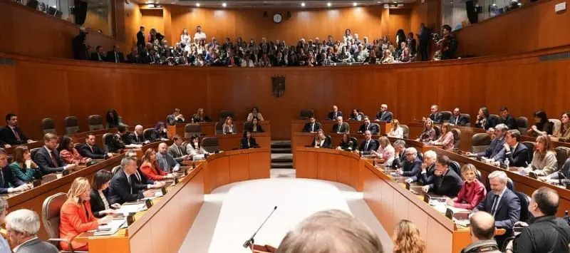 La Cortes de Arag&oacute;n en su jornada inaugural de hoy