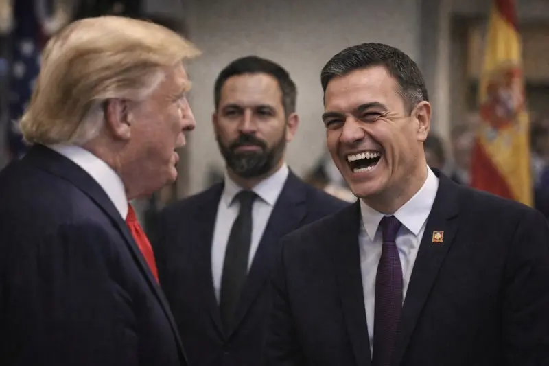 S&aacute;nchez, contento de haberse conocido y de la propaganda de Trump