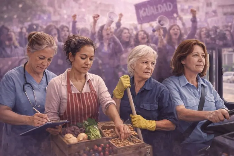 La mujer de verdad ante la que solo se manifiesta