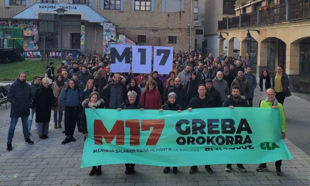 Huelga General. Foto red X ELA Sindikatua