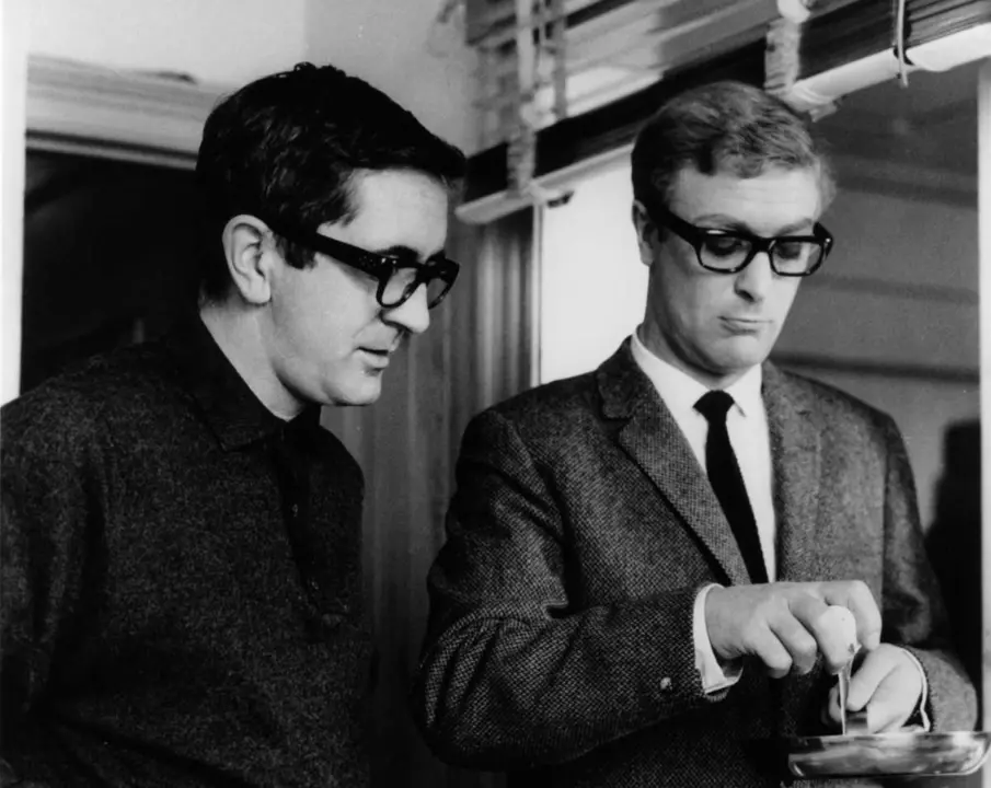 Len Deigthon y Michel Caine