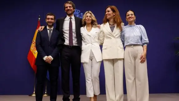 Las y los ministras de Sumar