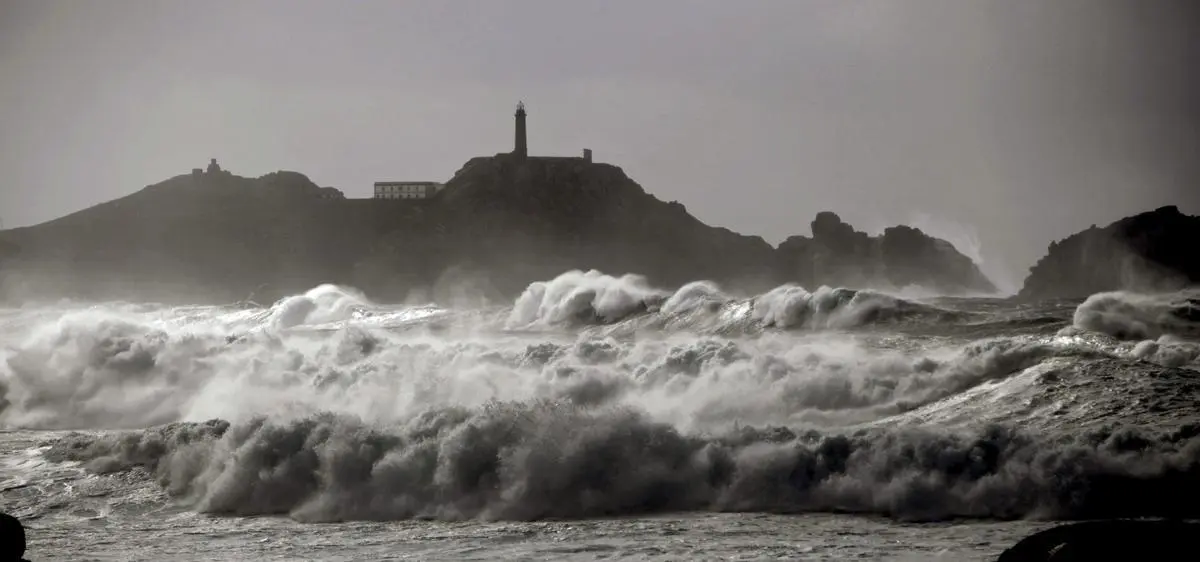 Temporal en las costas