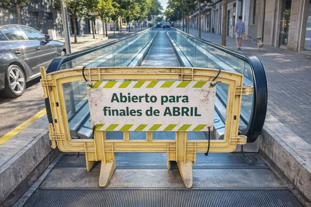 Las rampas de la Font Verda: abiertas para finales de Abril