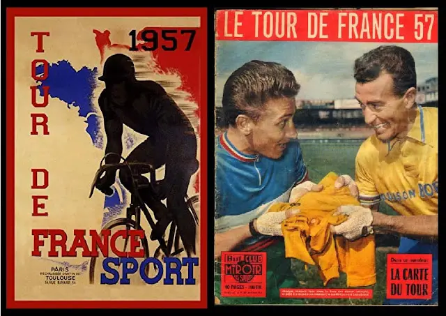 La publicidad del Tour de 1957 que pas&oacute; por Granollers