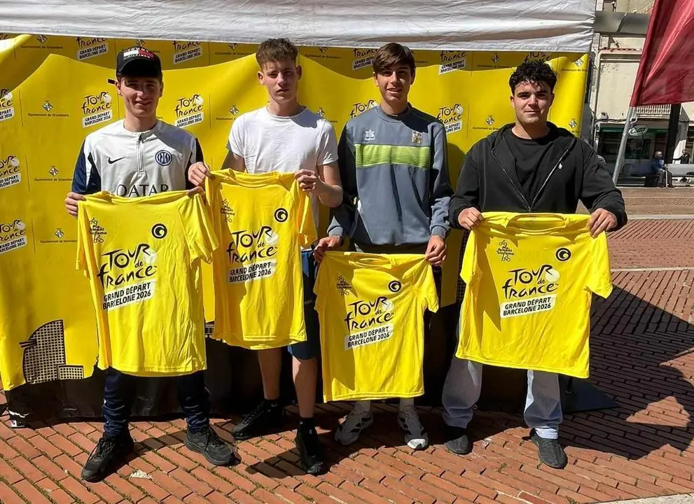 7 la samarreta groga del Tour, protagonista de l'etapa d'avui a Granollers