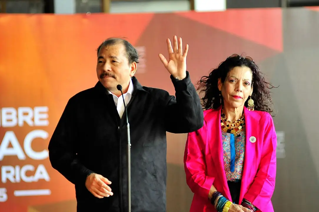 Daniel Ortega y Rosario Murillo