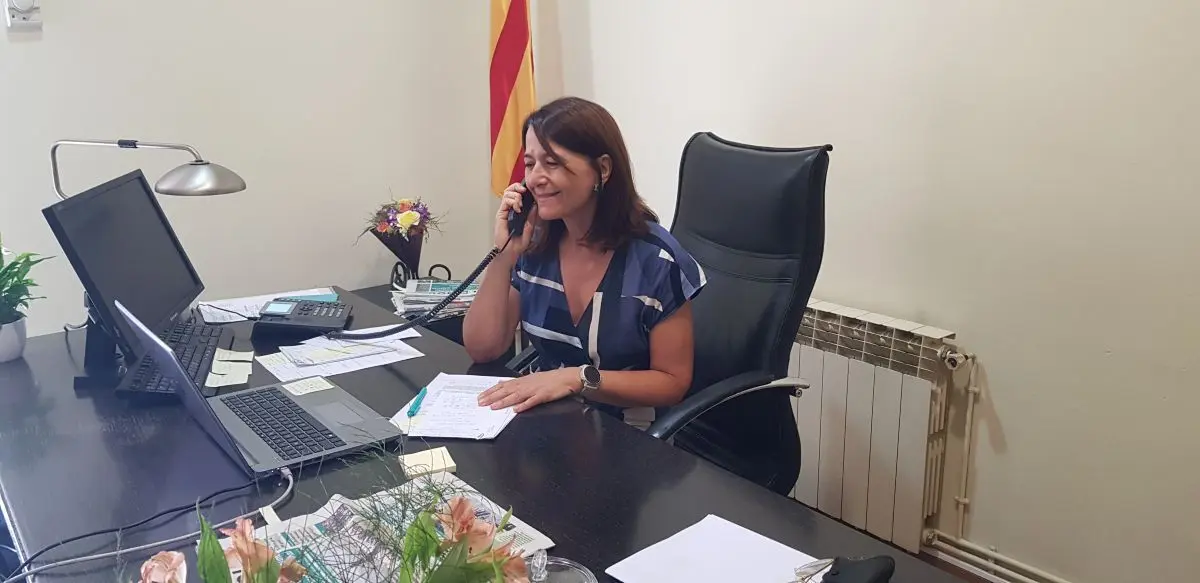 l'Alcaldessa de la Roca del Vall&egrave;s, Marta Pujol