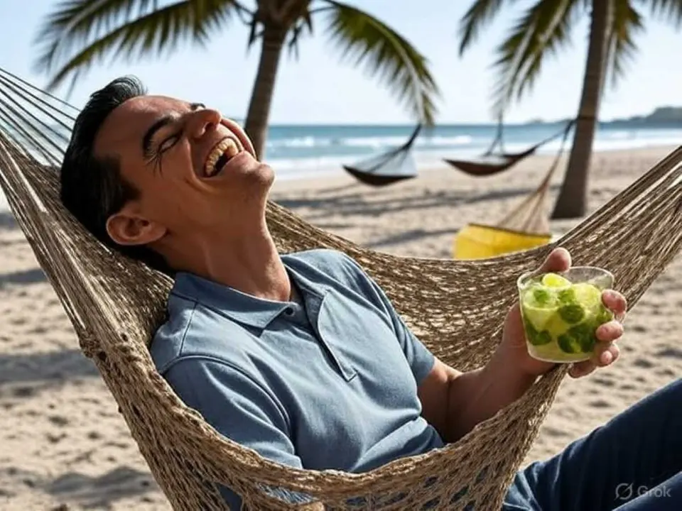 S&aacute;nchez relajado pasando de todo