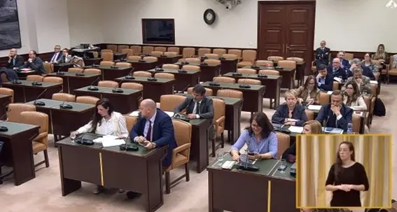 La Comisi&oacute;n para las Pol&iacute;ticas de Discapacidad en la votaci&oacute;n de la PNL Foto del Congreso