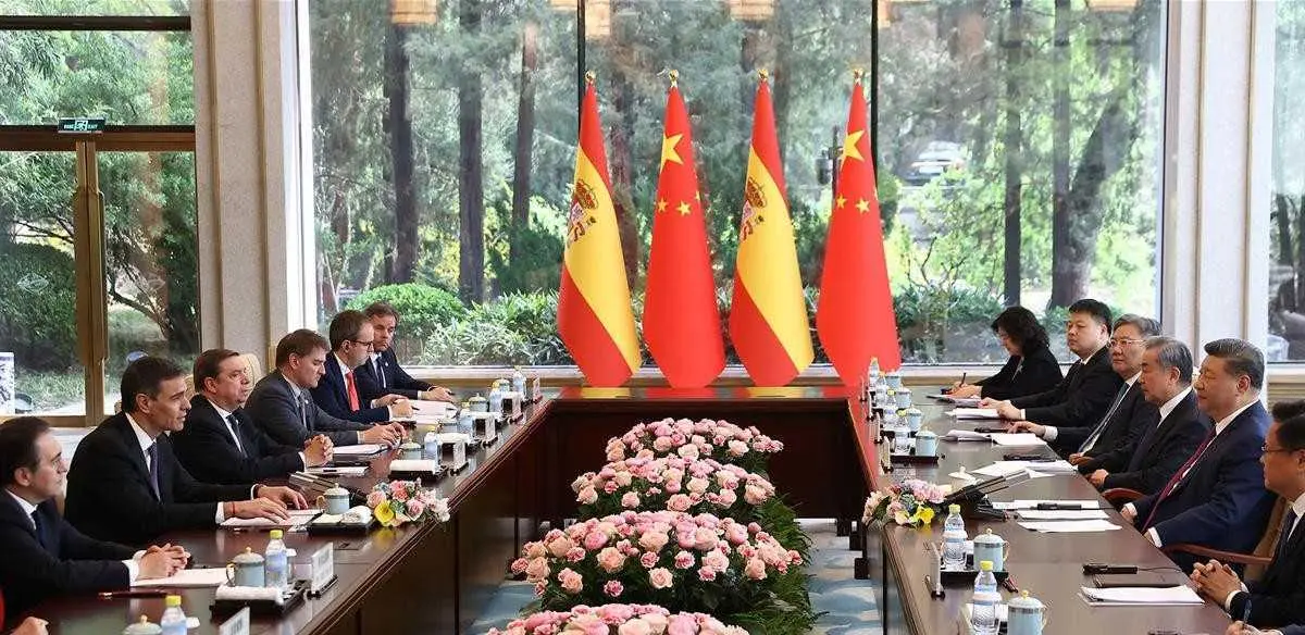 S&aacute;nchez en China