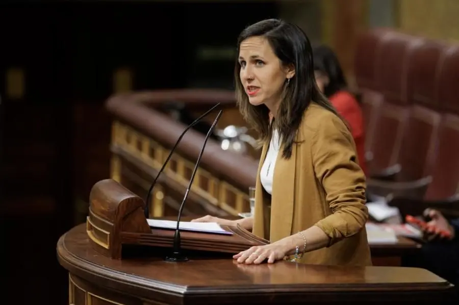 Ione Belarra se qued&oacute; sola con su propuesta anti-OTAN Foto del Congreso de los Diputados