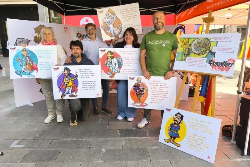 12. A una aldea gala-granollerina els de Granollers Primariae creen un c&ograve;mic molt singular