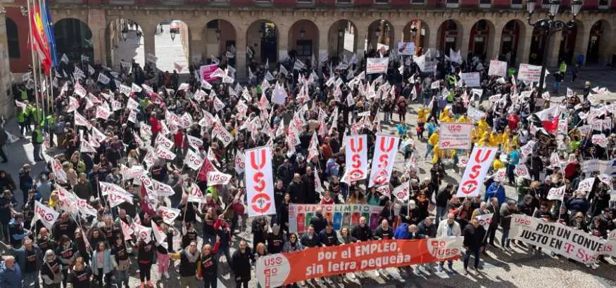 Manifestaci&oacute;n 1&ordm; de Mayo de USO en Gij&oacute;n Fotio USO