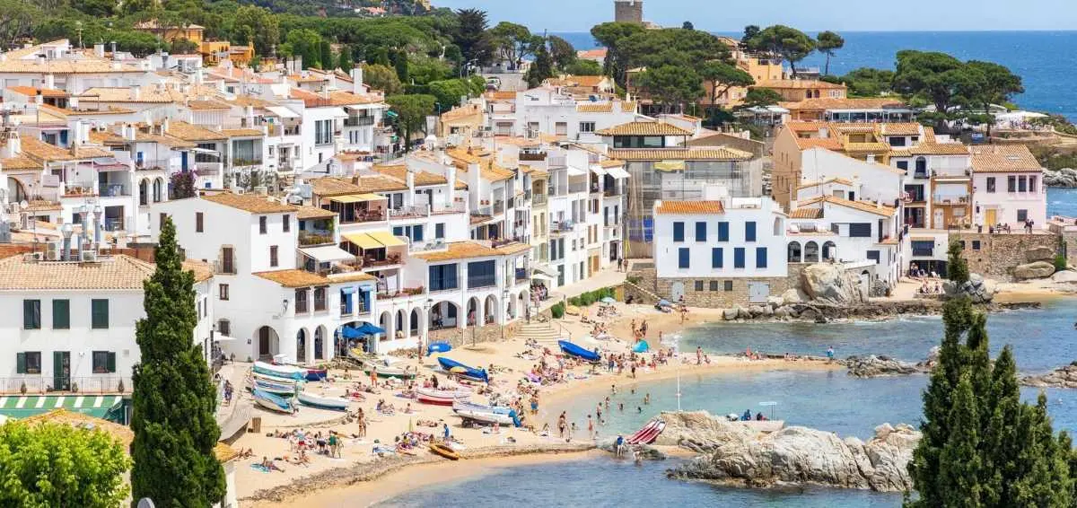 Calella de Palafrugell, en la Costa Brava