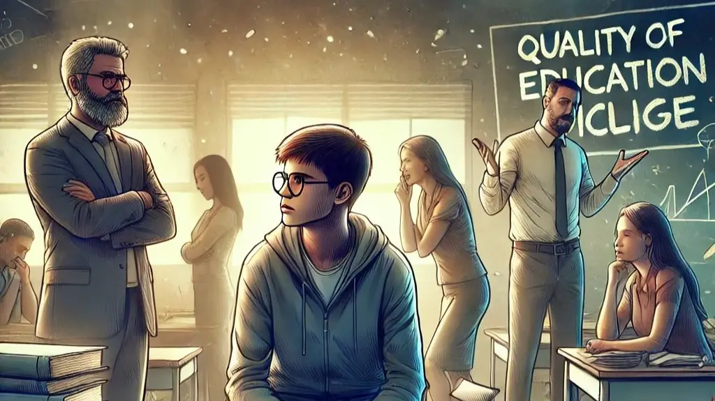 pon&eacute;rselo f&aacute;cil no ayuda a la mejora de la educaci&oacute;n