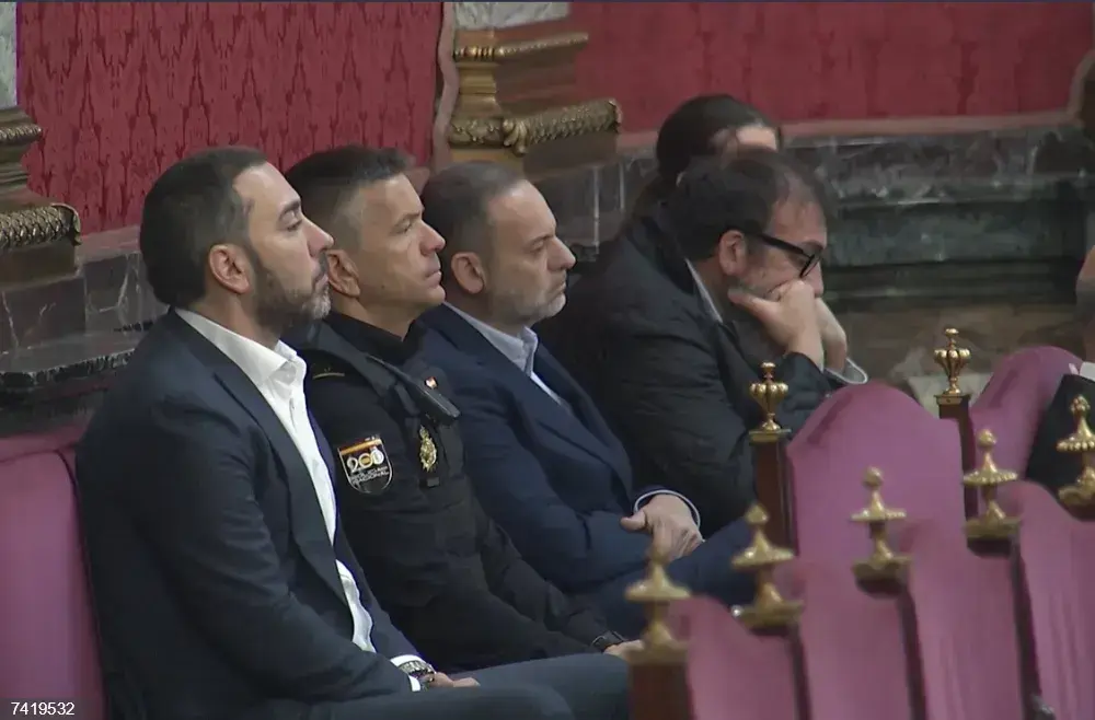 Aldama, &Aacute;balos y Koldo en el juicio de las mascarillas del Supremo. Visto para sentencia