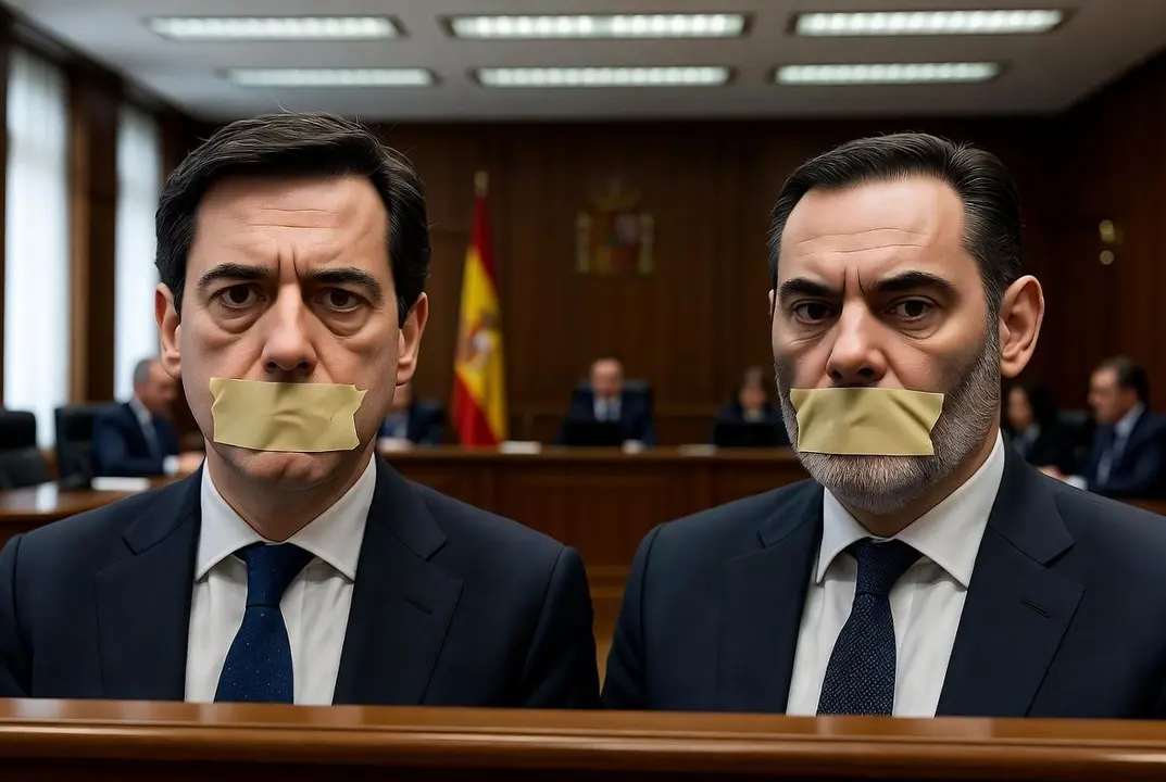 El esparadrapo ha ganado adeptos entre los polticios juzgados en Espa&ntilde;a