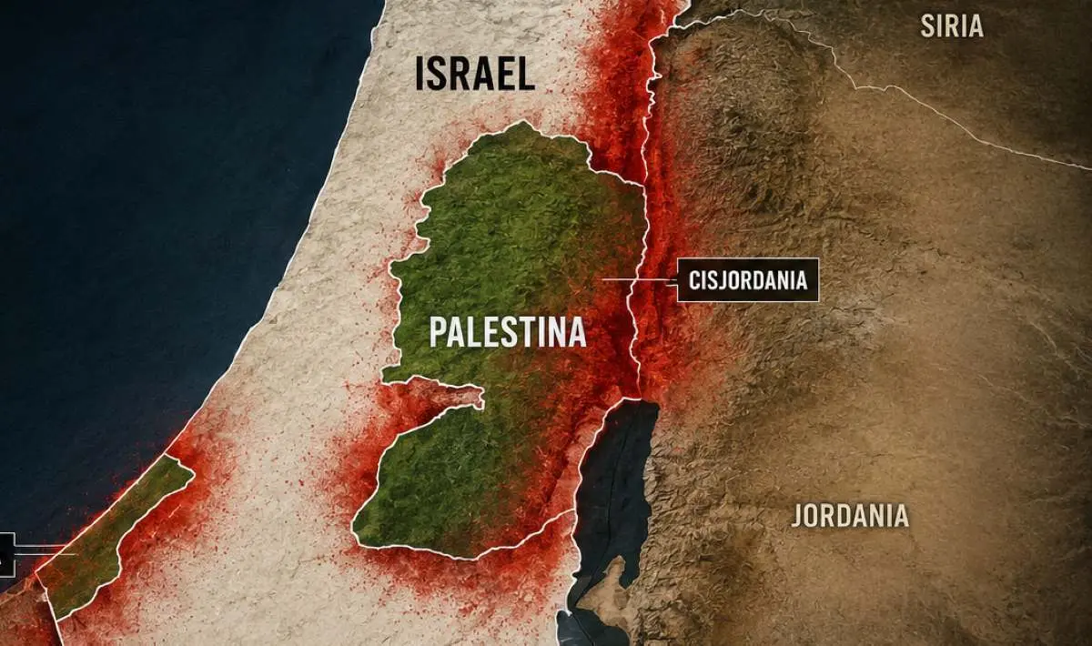 zona de conflicto isreaelita palestino