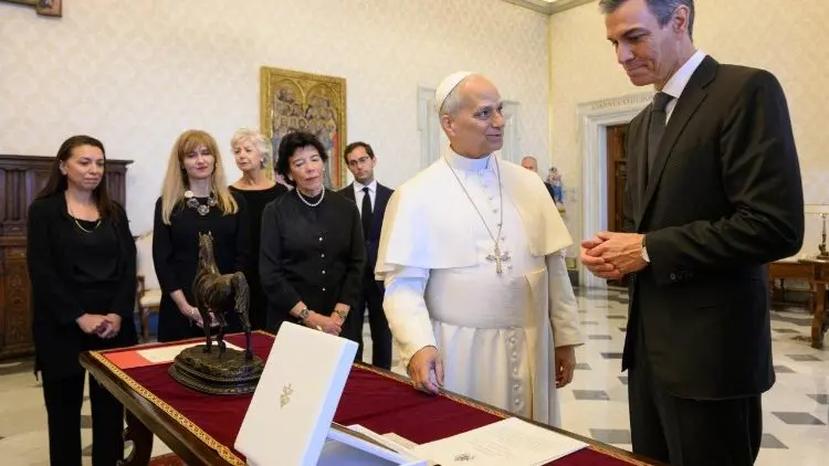 El Papa recibe a Pedro S&aacute;nchez
